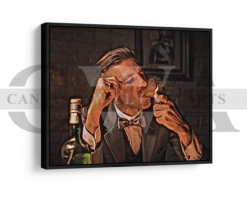 Peaky Blinders Canvas Wall Art Movie Oil Painting Canvas Print