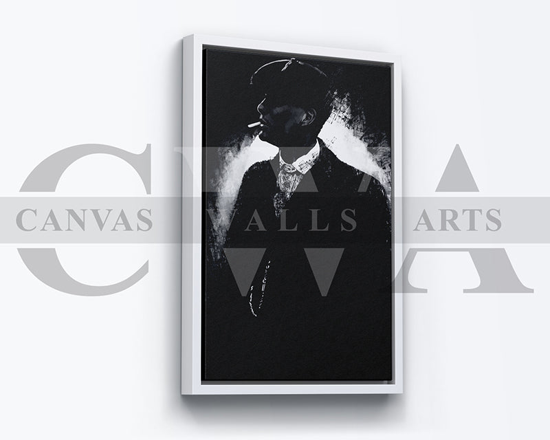Peaky Blinders Canvas Wall Art Abstract Movie Poster