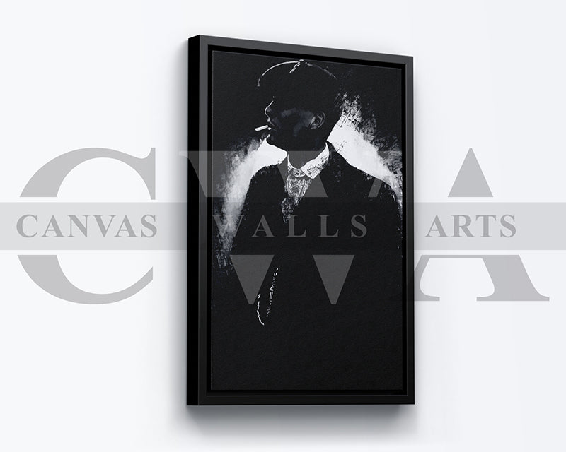 Peaky Blinders Canvas Wall Art Abstract Movie Poster