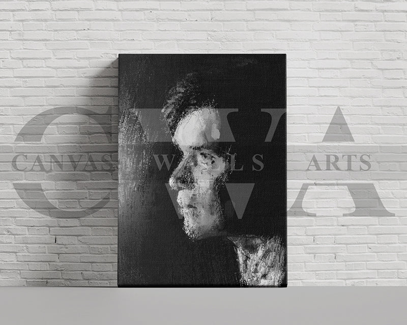 Peaky Blinders Canvas Wall Art Abstract Movie Poster