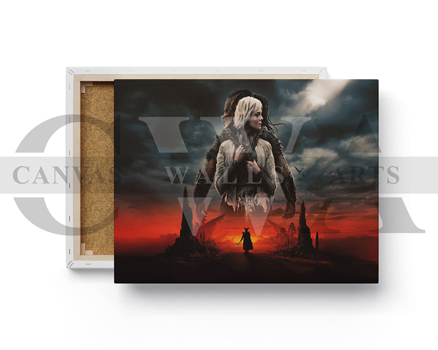 Predator Badlands Canvas Wall Art