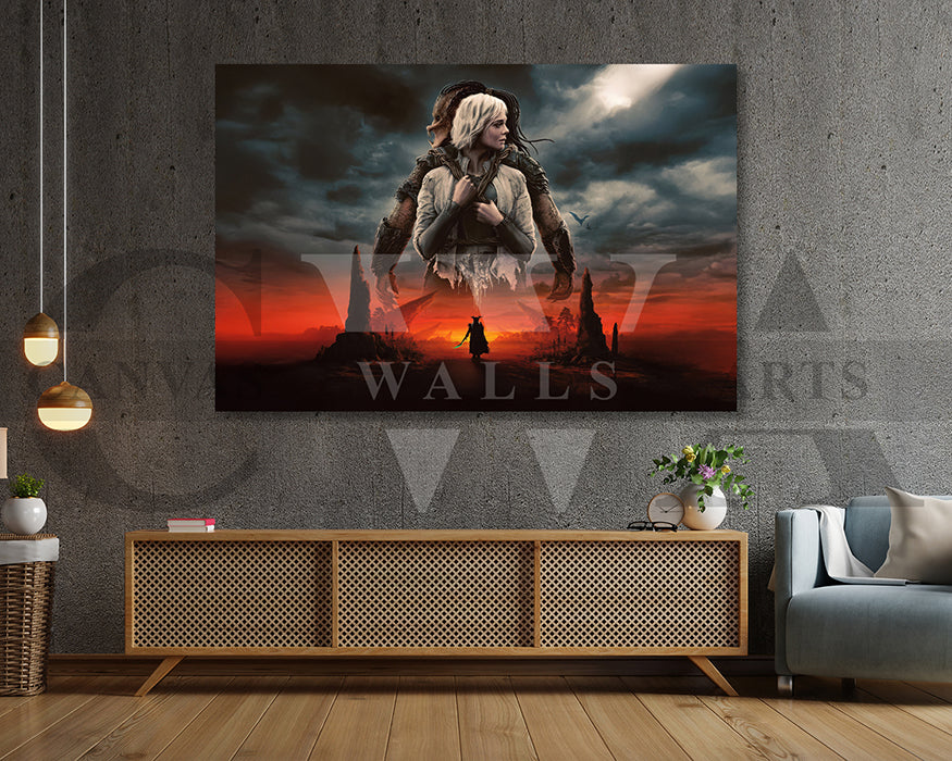Predator Badlands Canvas Wall Art