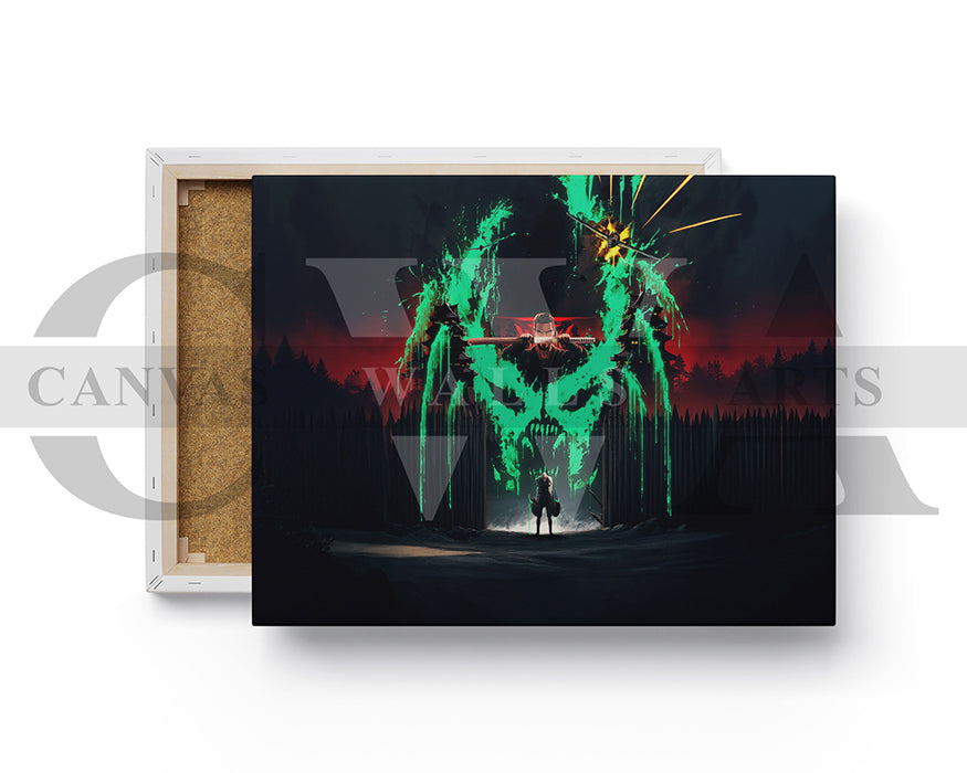 Predator Killer Of Killers Canvas Wall Art