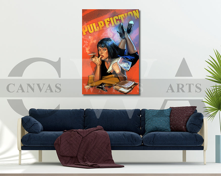 Pulp Fiction Canvas Wall Art