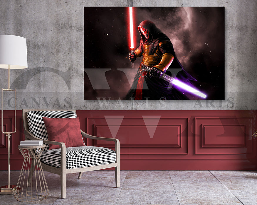 Revan Was A Jedi Knight Canvas Wall Art