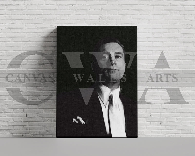 Robert De Niro Canvas Wall Art Abstract Movie Poster