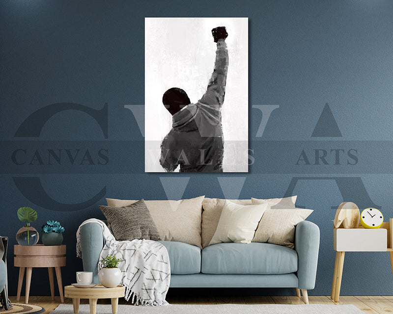 Rocky Canvas Wall Art Movie Poster