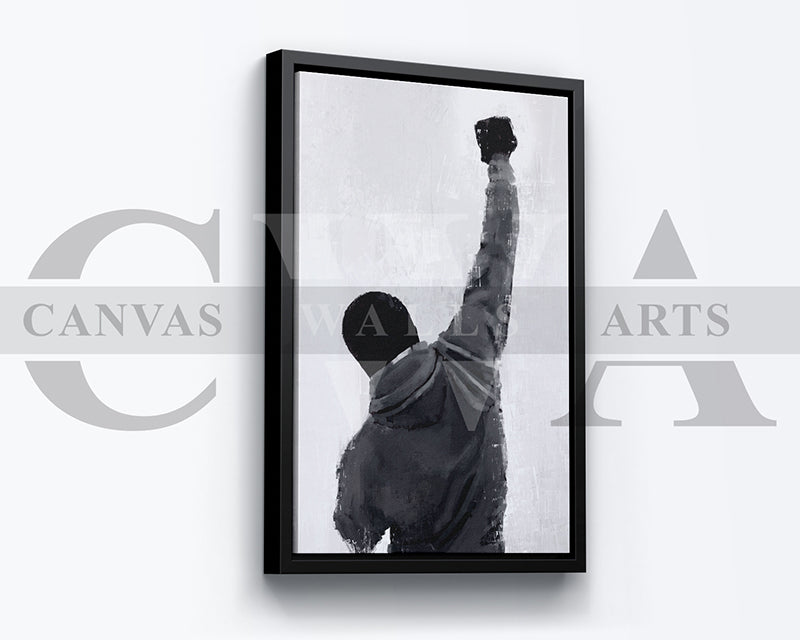Rocky Canvas Wall Art Movie Poster