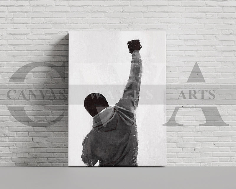 Rocky Canvas Wall Art Movie Poster