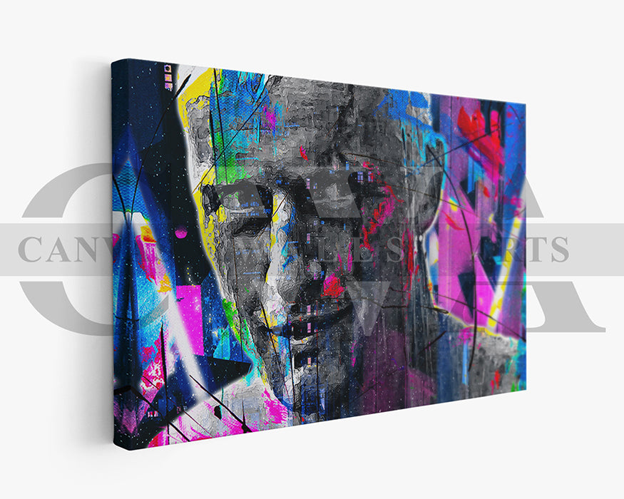 Roy Batty Canvas Wall Art Abstract Blade Runner Movie Poster Print