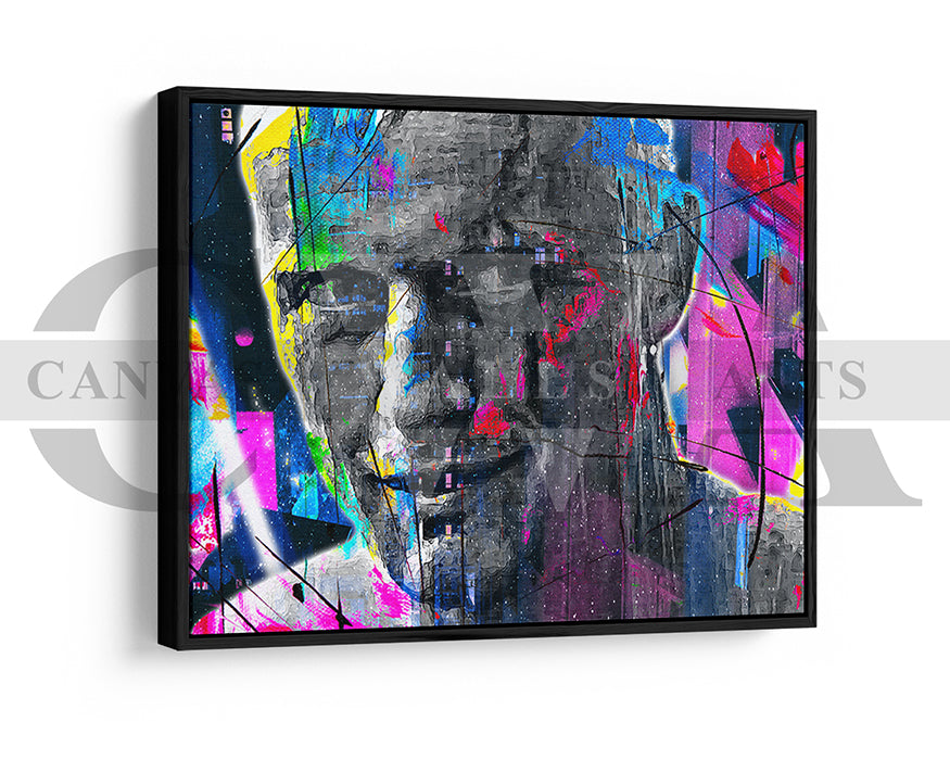Roy Batty Canvas Wall Art Abstract Blade Runner Movie Poster Print