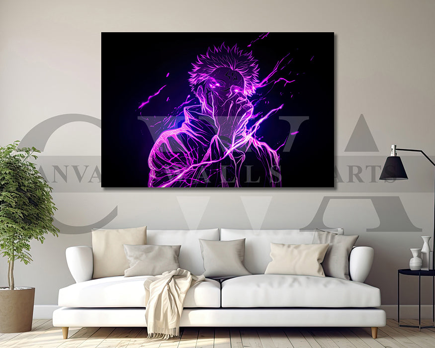 Ryomen Sukuna Canvas Wall Art