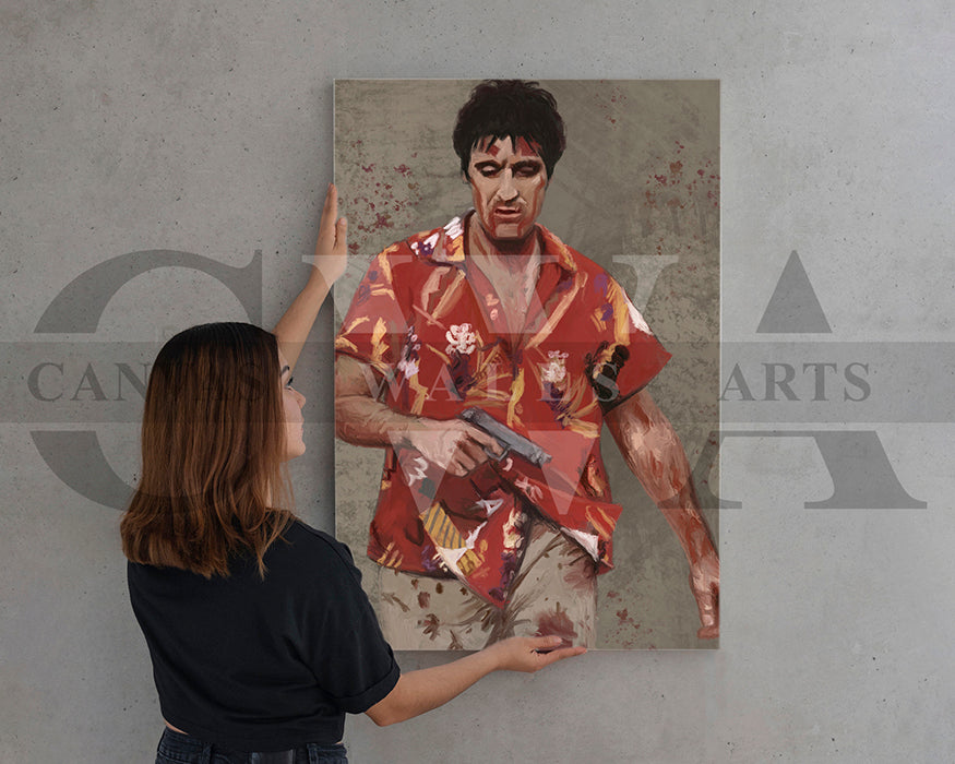 Scarface Canvas Wall Art