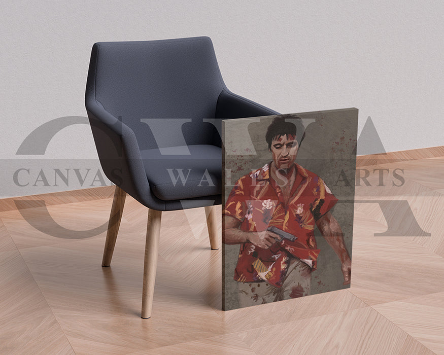 Scarface Canvas Wall Art