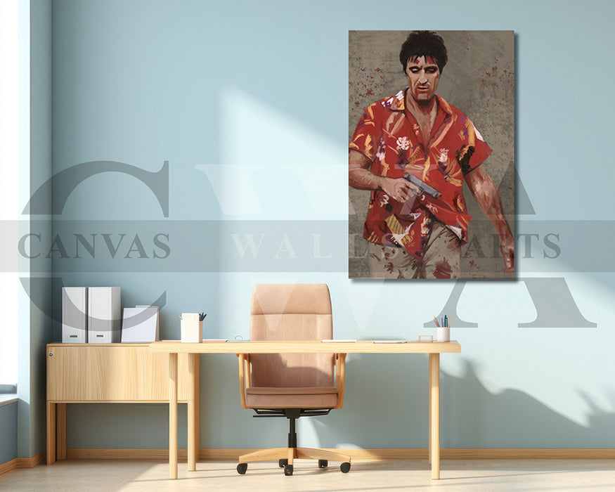 Scarface Canvas Wall Art