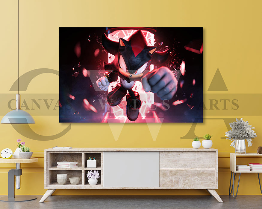 Shadow Awakening Canvas Wall Art
