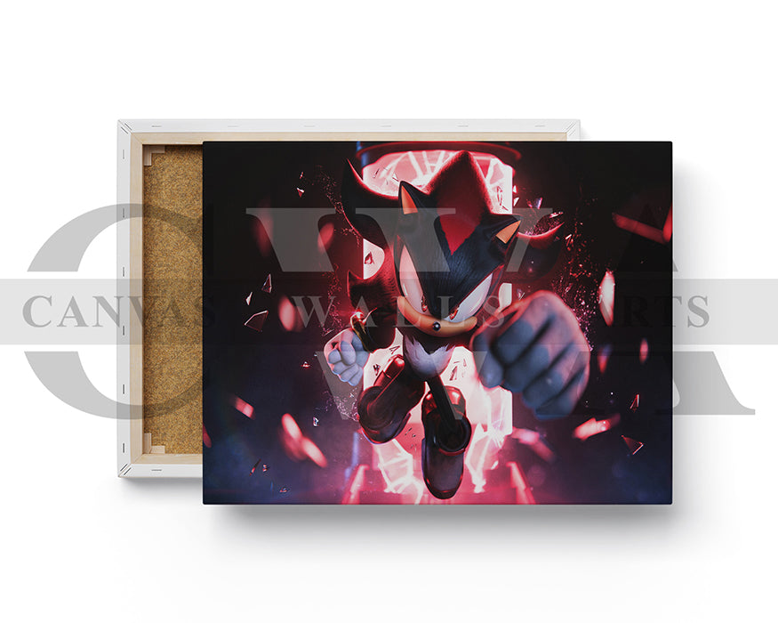 Shadow Awakening Canvas Wall Art