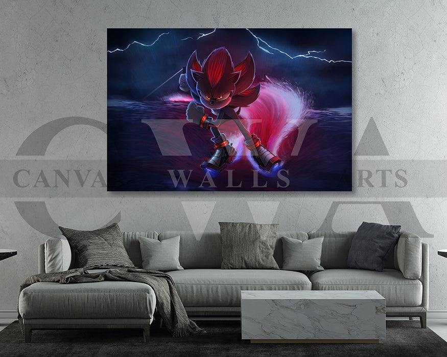 Shadow Nothing Left To Lose Canvas Wall Art