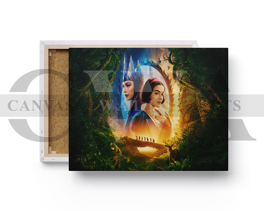 Snow White Canvas Wall Art