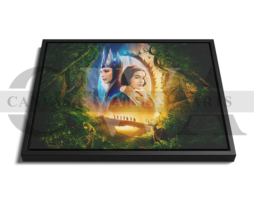Snow White Canvas Wall Art