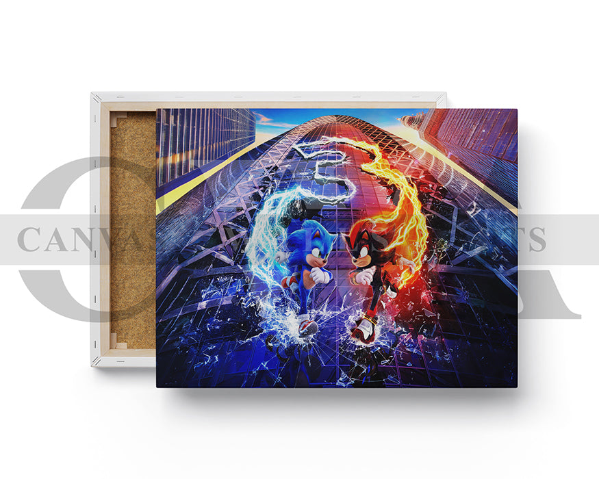 Sonic The Hedgehog Canvas Wall Art