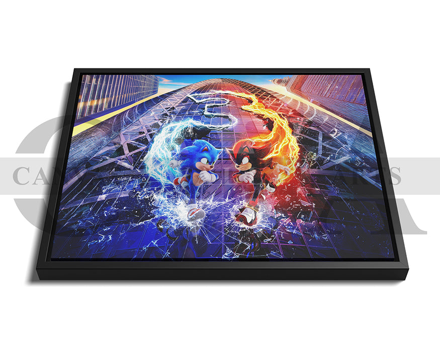 Sonic The Hedgehog Canvas Wall Art