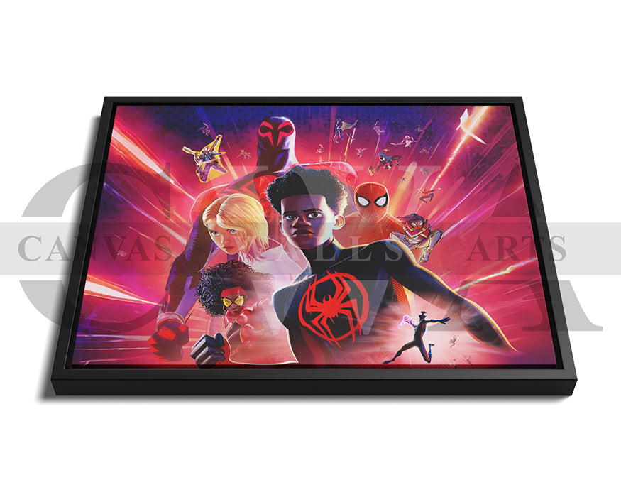 Spider-Man Across The Spiderverse Canvas Print