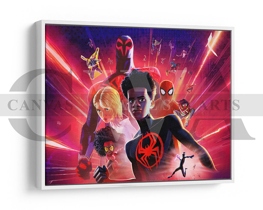 Spider-Man Across The Spiderverse Canvas Print