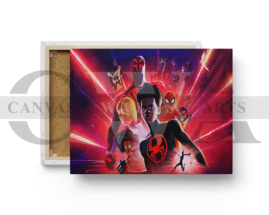 Spider-Man Across The Spiderverse Canvas Print