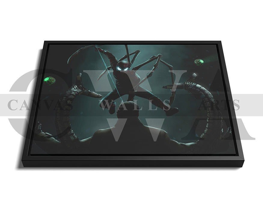 Spider-Man No Way Home Vs Dr Octopus Canvas Wall Art