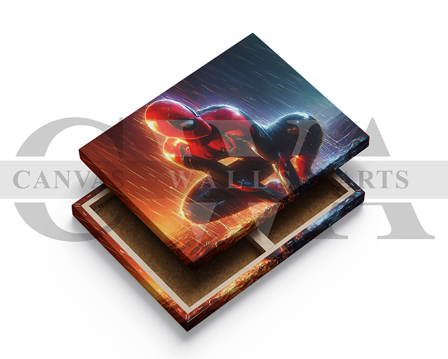Spider-Man The Towering Hero Canvas Wall Art