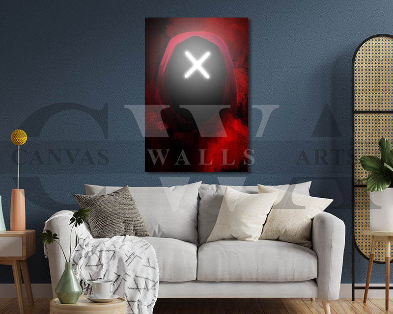 Squid Game X Canvas Wall Art Movie Poster