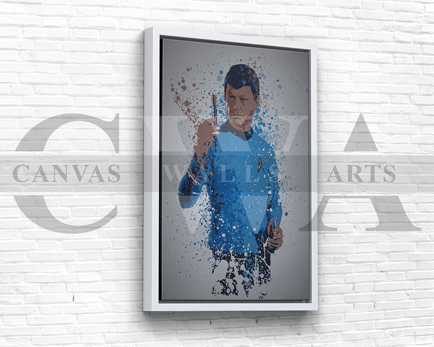Star Trek Im A Doctor Not A Picture Canvas Wall Art