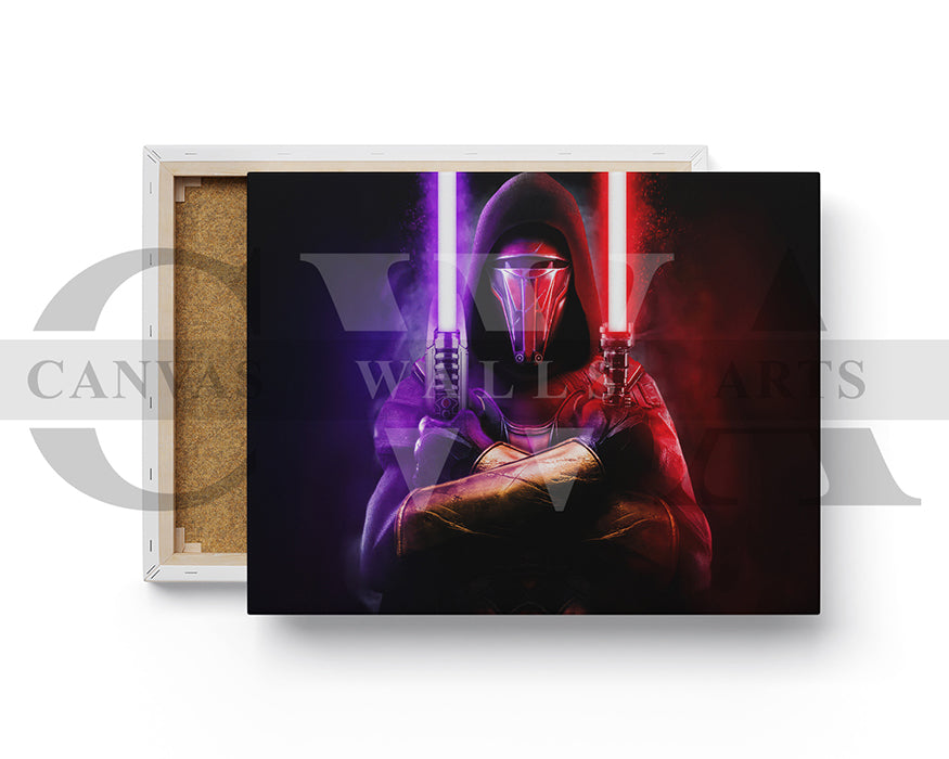 Star Wars Revan Was A Jedi Knight Canvas Wall Art