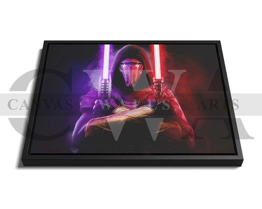 Star Wars Revan Was A Jedi Knight Canvas Wall Art