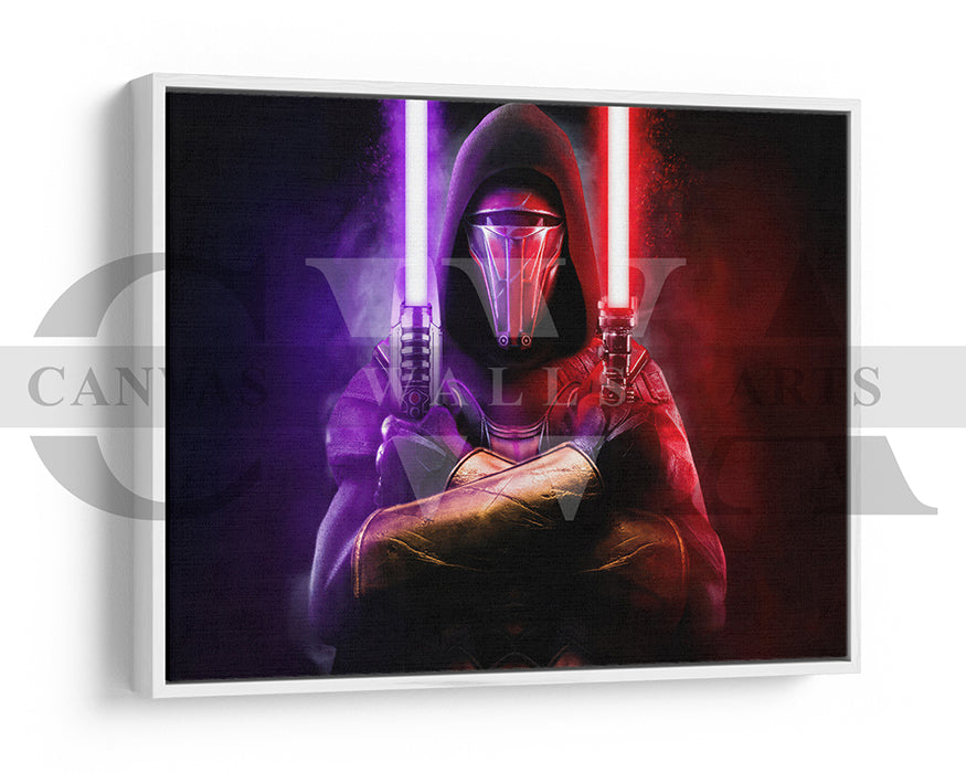 Star Wars Revan Was A Jedi Knight Canvas Wall Art