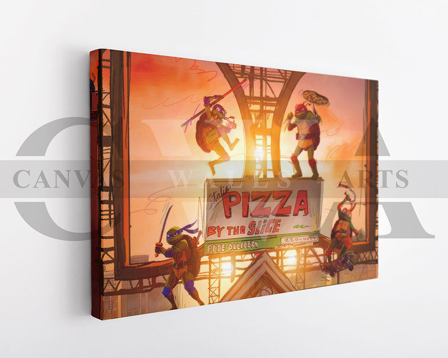 Teenage Mutant Ninja Turtles Mutant Mayhem Canvas Wall Art