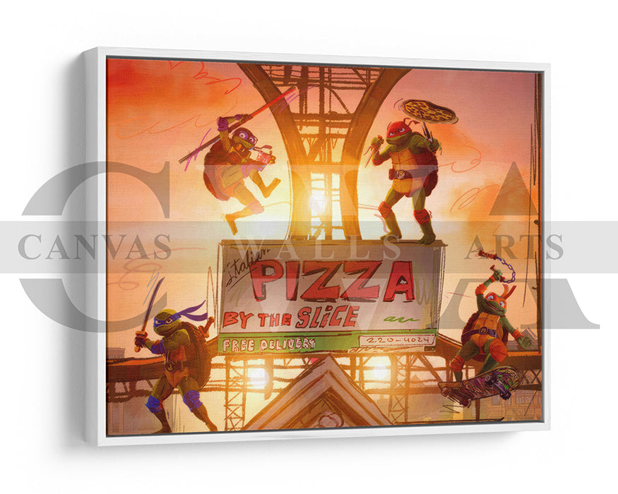 Teenage Mutant Ninja Turtles Mutant Mayhem Canvas Wall Art