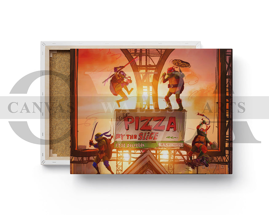 Teenage Mutant Ninja Turtles Mutant Mayhem Canvas Wall Art