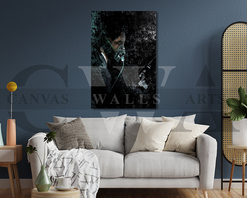 Tenet Canvas Wall Art Abstract Movie Poster Print
