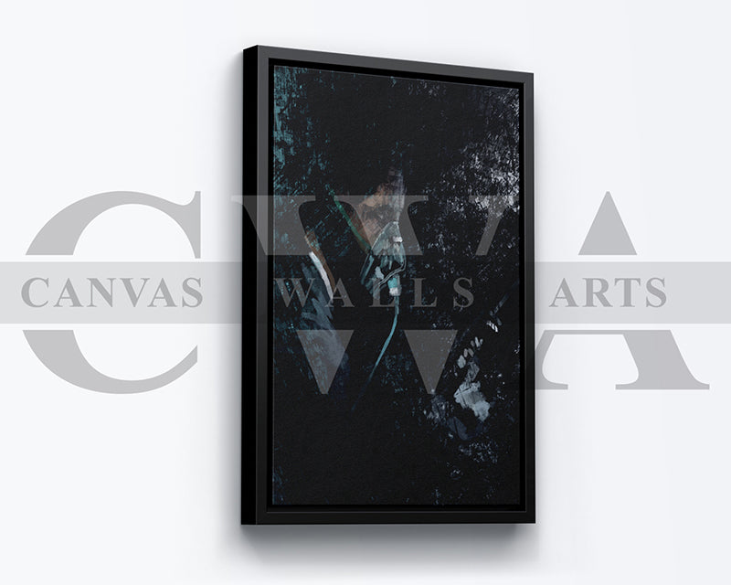 Tenet Canvas Wall Art Abstract Movie Poster Print