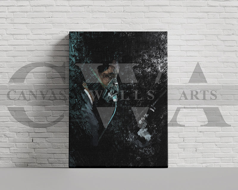 Tenet Canvas Wall Art Abstract Movie Poster Print