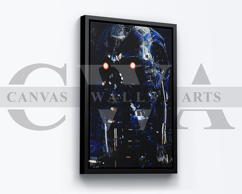 Terminator T800 Canvas Wall Art Movie Poster