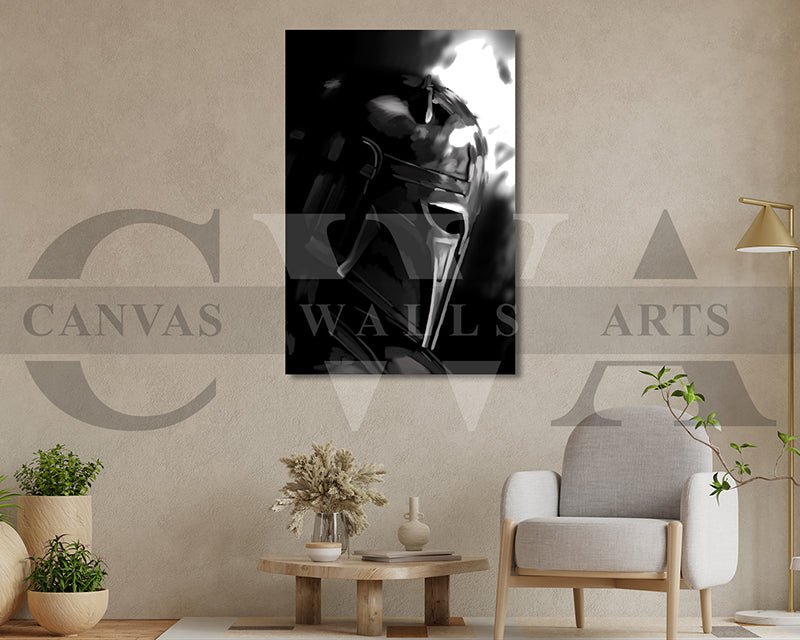 The Armorer Canvas Wall Art Abstract Movie Poster Print