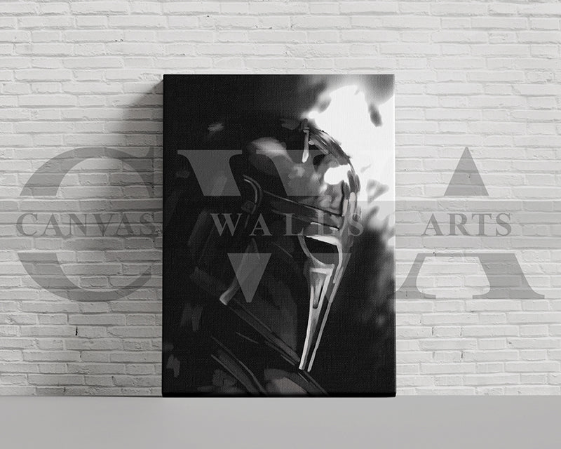The Armorer Canvas Wall Art Abstract Movie Poster Print