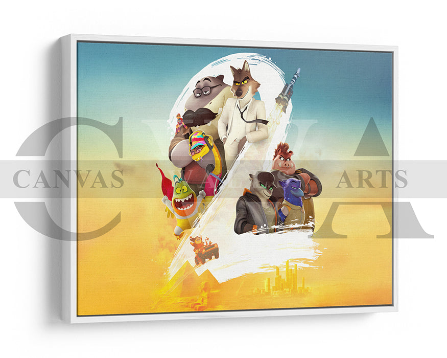 The Bad Guys 2 Canvas Wall Art