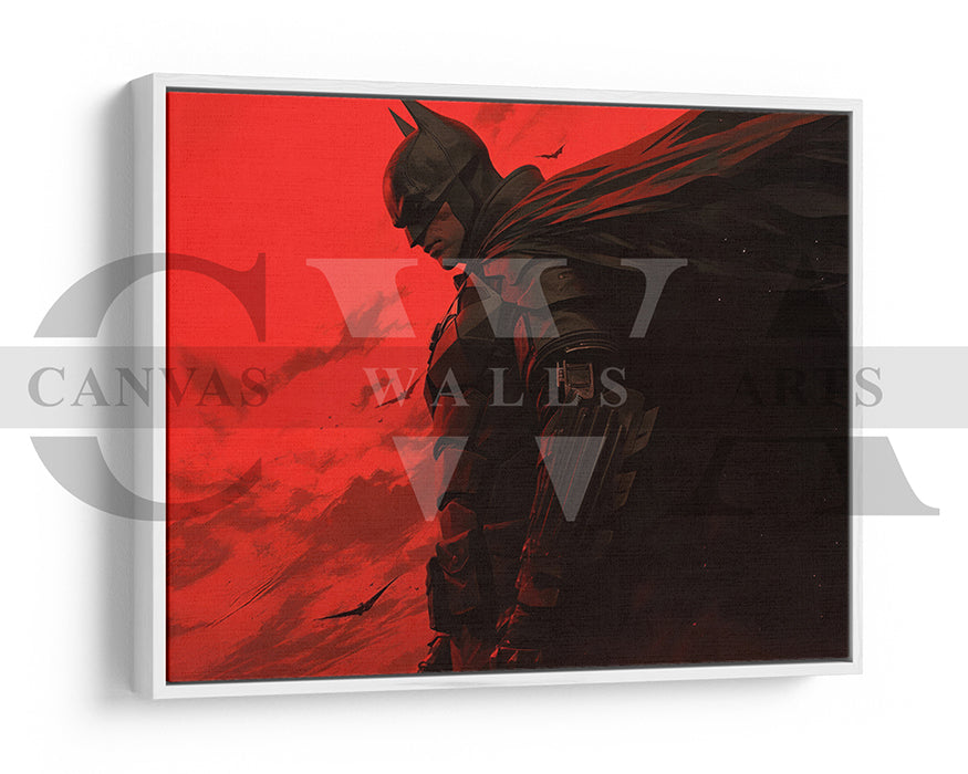 The Batman A Titan Of Justice Canvas Wall Art