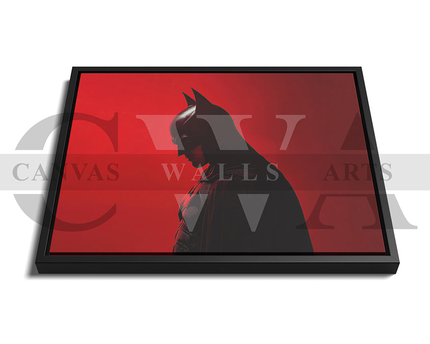 The Batman On The Hunt Canvas Wall Art