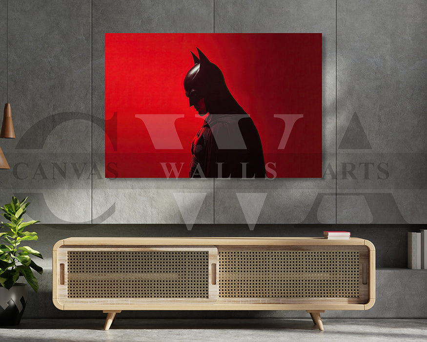 The Batman On The Hunt Canvas Wall Art