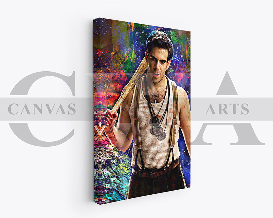 The Bear Jew Canvas Wall Art Abstract Movie Poster Print